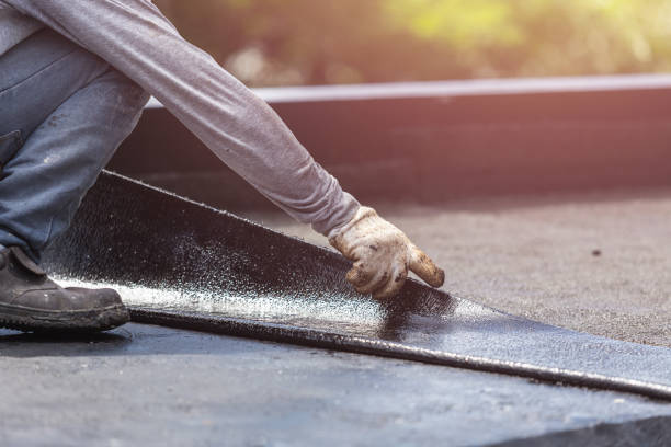Professional Basement Waterproofing technician working in Hamburg, NJ
